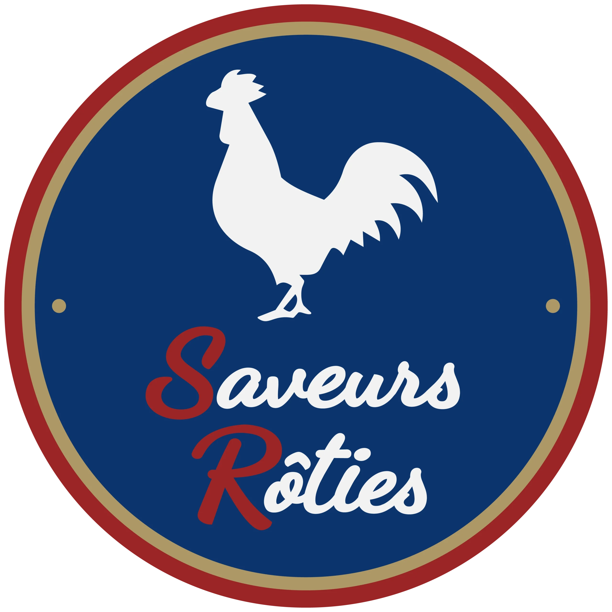 Logo Saveurs Rôties. Rôtisserie artisanale à Villeneuve-lès-Béziers.
