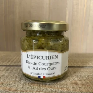 Tartinable Duo de Courgettes à l’Ail des Ours